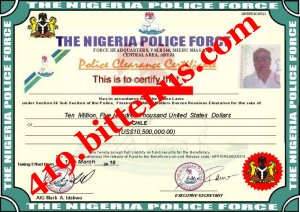 The nigeria police force